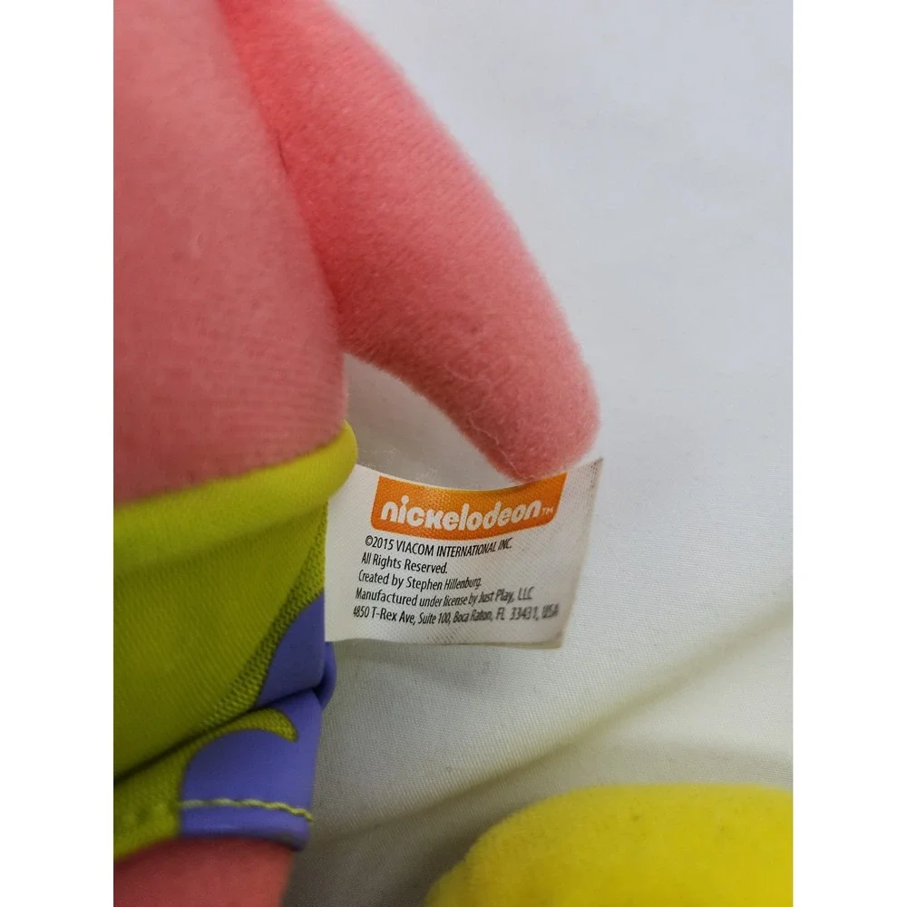 Lot Of 3 Nickelodeon Spongebob Sqarepants & Patrick Star And Plankton